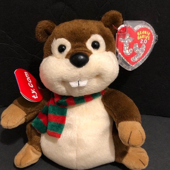 Ty 2.0 Beanie Babies “Yule” the Gopher - Picture 2 of 7